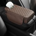 thumbnail image 4 of Car Armrest Box Pad Car Tissue Box Universal Storage Bag Elbow Pad Multifunctional Three-in-one Armrest Heightening Pad, 4 of 4