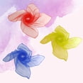 thumbnail image 2 of GOOHOCHY 12 pañuelos cuadrados de gasa finos de color caramelo para danza de jardín de infantes (colores variados), 2 of 8