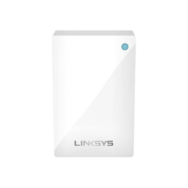 Linksys Mesh WHW0101P VELOP Whole Home Intelligent - Système Wi-Fi (Extension) - jusqu'à 1500 Pieds Carrés - Mesh - Wi-Fi 5 - Double Bande - module plug-in