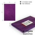 thumbnail image 2 of Allgala 12 Pack Glitter EVA Foam Paper 8 x 12inch Sheets-Purple-CF85006, 2 of 2