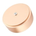 thumbnail image 3 of Soporte de almohadilla de pie de aislamiento de altavoz de 58x22 mm, aislamiento de almohadilla de amplificador de aleación de aluminio Oro Cola Almohadilla de punta de amplificador, 3 of 8