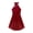 Burgundy, variant on Women Sleeveless Mesh Lyrical Leotard Dance Dress Modern Contemporary Dance Costume