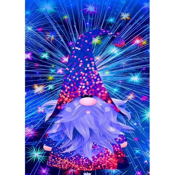 Cuadros Decorativos Coloridos fuegos artificiales Goblin 5D DIY Diamond Painting Kits Full Round Drill (B5672) Likrtyny embutido en tela