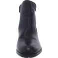 thumbnail image 3 of Naturalizer Womens Laura Leather Block Heel Ankle Boots, 3 of 3