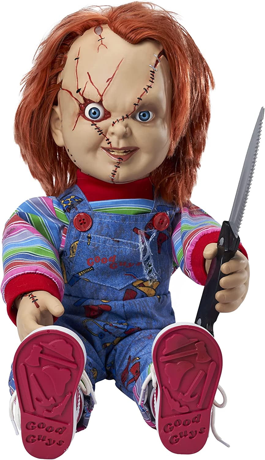 2 Ft Talking Chucky Doll Decoration Officially Licensed