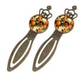 thumbnail image 2 of Oranges Vintage Copper Crown-Shaped Bookmarks Made of Stainless Steel - Book Accessories Gift for Readers and Book Lovers, 2 of 5