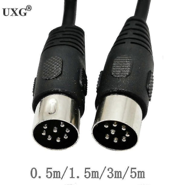 Cable adaptador de audio para altavoz DIN macho a macho de 8 pines para vigilancia, automoción, computadoras, televisión, precisión (50 cm, 150 cm, 3 m, 5 m) s202412247959