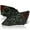 Chrome Housing Smoke Lens, variant on Spec-D Tuning Black Headlights Compatible with 2007-2011 Honda CR-V