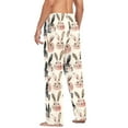 thumbnail image 7 of Cute Bunnies Rabbits Mens Pajama Pants Cotton Elastic Waistband Lounge Sleep Pajama Bottoms Pj with Pocket, 7 of 7