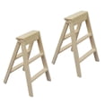 thumbnail image 2 of Here's a polished product description for your **2pcs Dollhouse Garden Decor Lightweight Miniature Ladder**:\n\n \n\n**2pcs Dollhouse Garden Decor –, 2 of 5