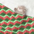 thumbnail image 2 of Pofeuu Geometric Watermelon Print Puppy Blanket,Dog Blankets,Pet Blanket Cozy Cat Blankets for Indoor Cats, Fuzzy Pet Blanket for Kitten Doggy Dog Blankets-Medium, 2 of 8