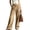 Khaki, variant on Stralyhd Wide Leg Pants Woman Corduroy High Waisted Button Up Work Pants Women Trendy Business Casual Outfits Comfort Fit Trousers White M