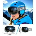 thumbnail image 5 of CRG Sports Ski Goggles 100% UV Protection Frameless Snowboard Goggles for Men,Women,Adults, 5 of 6
