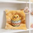 thumbnail image 4 of ddioayh Easter Theme Printed Cushion Covers Soft Breathable Fabric High Definition Printing 45x45cm with Concealed Zipper for Home Decor Sofa Bedroom Office Holiday Gift, 4 of 5