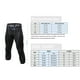 thumbnail image 3 of Leggings para hombre Pantalones deportivos Paquete de 2 pares Entrenamiento de secado rápido, 3 of 7