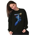 thumbnail image 4 of Classic Video game Mega Man 11 Unisex Plus Size Sweatshirt Brisco Brands 2X, 4 of 5