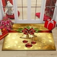 thumbnail image 1 of Large Christmas Decor Doormat for Home, Holiday Letter Print Indoor Carpet Rug, Non-Slip Kitchen Bedroom Floor Mat (60x90cm), 1 of 8