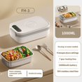 thumbnail image 4 of Cordless Heated Lunch Box,Heated Lunch Box for Men, 1L Stainless Steel, Portable Food Warmer for Office/Picnic/Car/Truck/Work,, 4 of 5