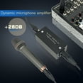 Dynamic Microphone Preamplifier Boost Sound with 28dB Gain Perfect for