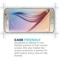 thumbnail image 3 of Vultic [2 Pack] Screen Protector for Samsung Galaxy S6 [Case Friendly], Tempered Glass Film Cover, 3 of 4
