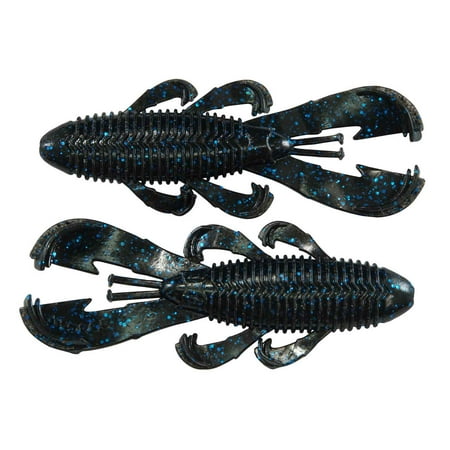 UPC: 0842424115614 | Googan Baits GBB-33-BLB Bandito Bug 3.3   Black Blue Flake