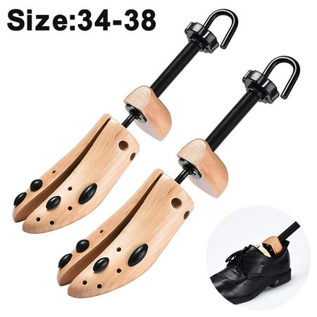 

2 pcs / 1 pair Heavy-Duty Shoe Stretcher for Men | Loosens Tight Shoes with Strong Wood & Metal Construction