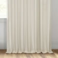 thumbnail image 6 of Half Price Drapes Extra Wide Off White Silk Blackout Curtains (1 Panel), 100WX 96L, 6 of 13