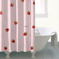 thumbnail image 5 of Strawberry Lover Bathroom Curtain Waterproof 84x72 Inch Elegant Modern Style for Home & Vacation Rental, 5 of 5