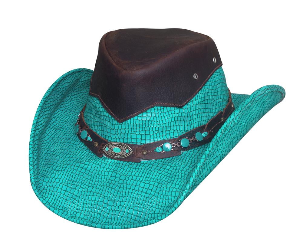 Bullhide Hats 4057Tq Down Under Collection Jealous Turquoise Cowboy Hat