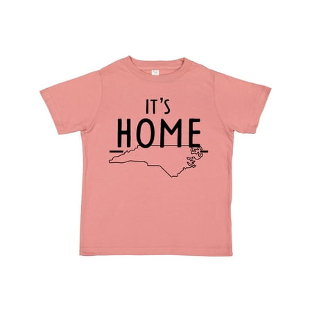 

Inktastic It s Home- State of North Carolina Outline Gift Toddler Boy or Toddler Girl T-Shirt
