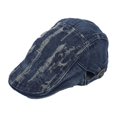 thumbnail image 1 of WEIYLL Chapeau de Cowboy pour Femmes et Hommes Trou Cassé Denim Tendance Cool Automne Rétro Visières à Langue Réglable, 1 of 1