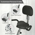 thumbnail image 2 of Wonder Maxi Folding Upright Exercise Bike Stationary Cycling Bike up to 441 lbs for ​Home Gym (Black), 2 of 7