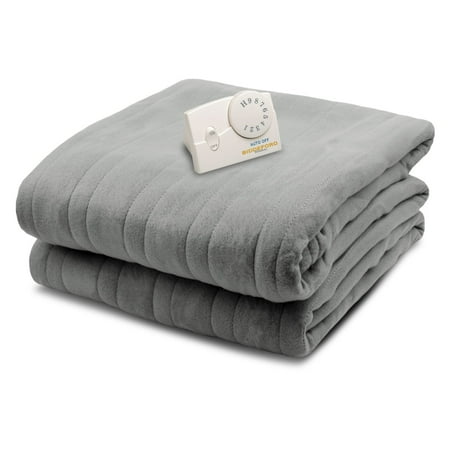 Biddeford Blankets Comfort Knit Fleece Electric Blanket