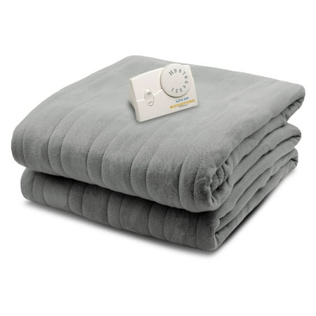 Biddeford Blankets Comfort Knit Fleece Electric (Best Electric Heating Blanket)