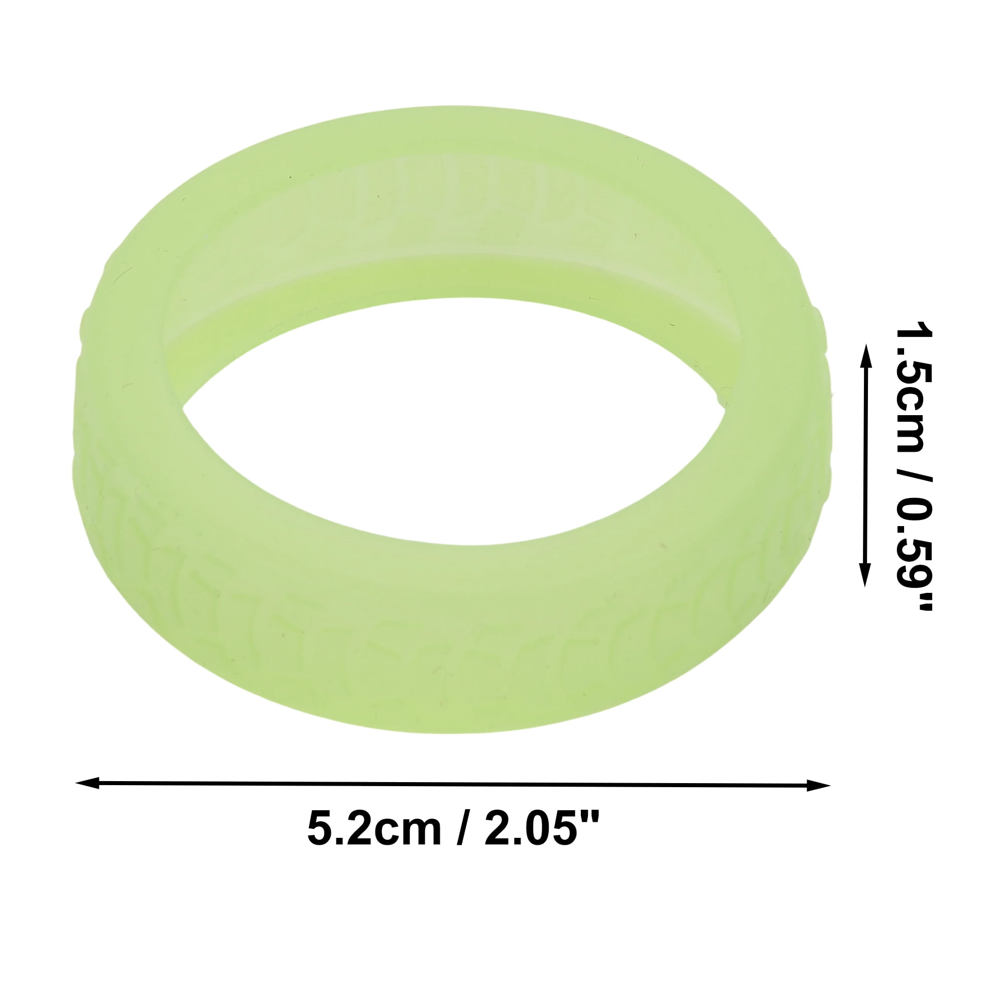 Unique Bargains Durable Convenient Luggage Wheel Covers for Travel 4Pcs Bright Green