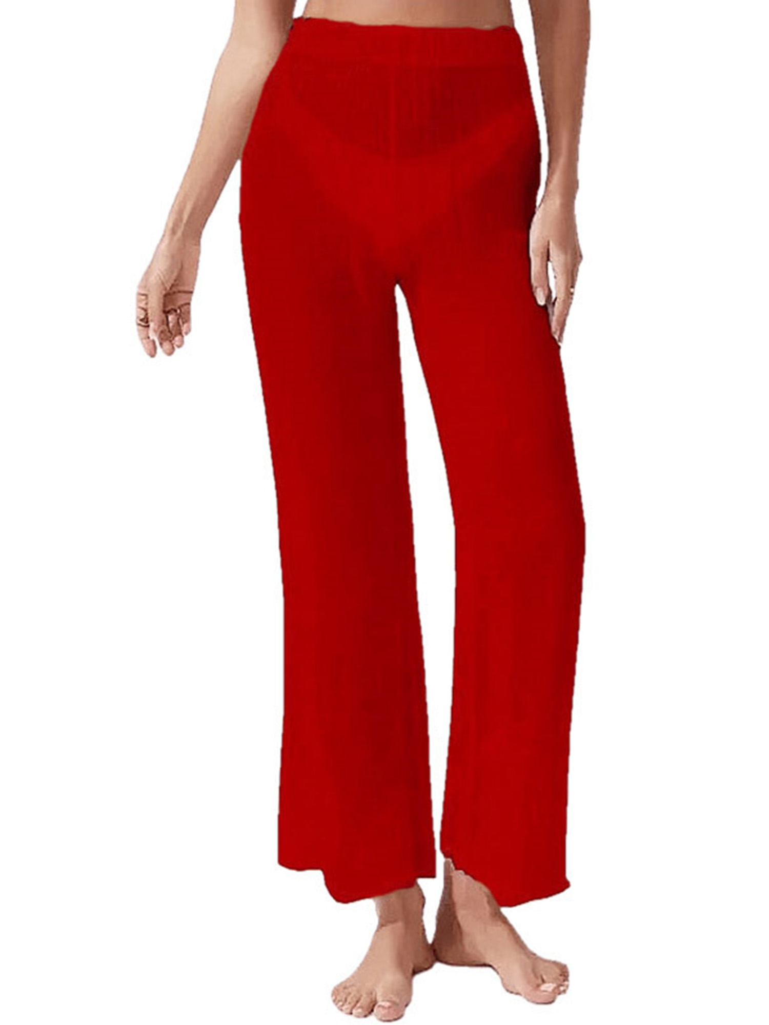 Frontwalk Women Beach Pants Cover Up for Swimwear Bikini See Through