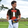 thumbnail image 5 of Balery CHARRO SUIT Printed Men’s Short Sleeve Polo Shirt, Midweight Men's Shirt,Golf Polo shirts -XX-Large, 5 of 8