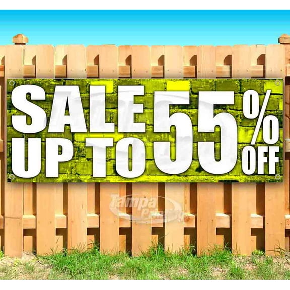 Sale Up To 55% Off 13 oz Vinyl Banner With Metal Grommets