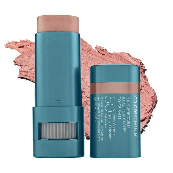 Colorescience. Sunforgettable Total Protection Color Balm SPF 50 /PA++++, UVA/UVB, Bálsamo con color
