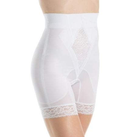 

Women s Rago 6206 Diet Minded No Roll High Waist Long Leg Shaper (White 2X)