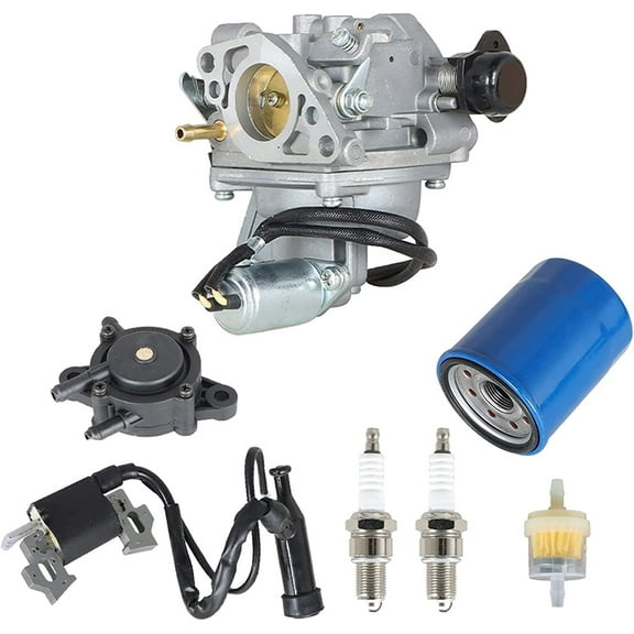 Carburetor Kit 16100-ZJ0-871 Replacement for Honda GX620 GX610 with Fuel Pump Fuel Filter