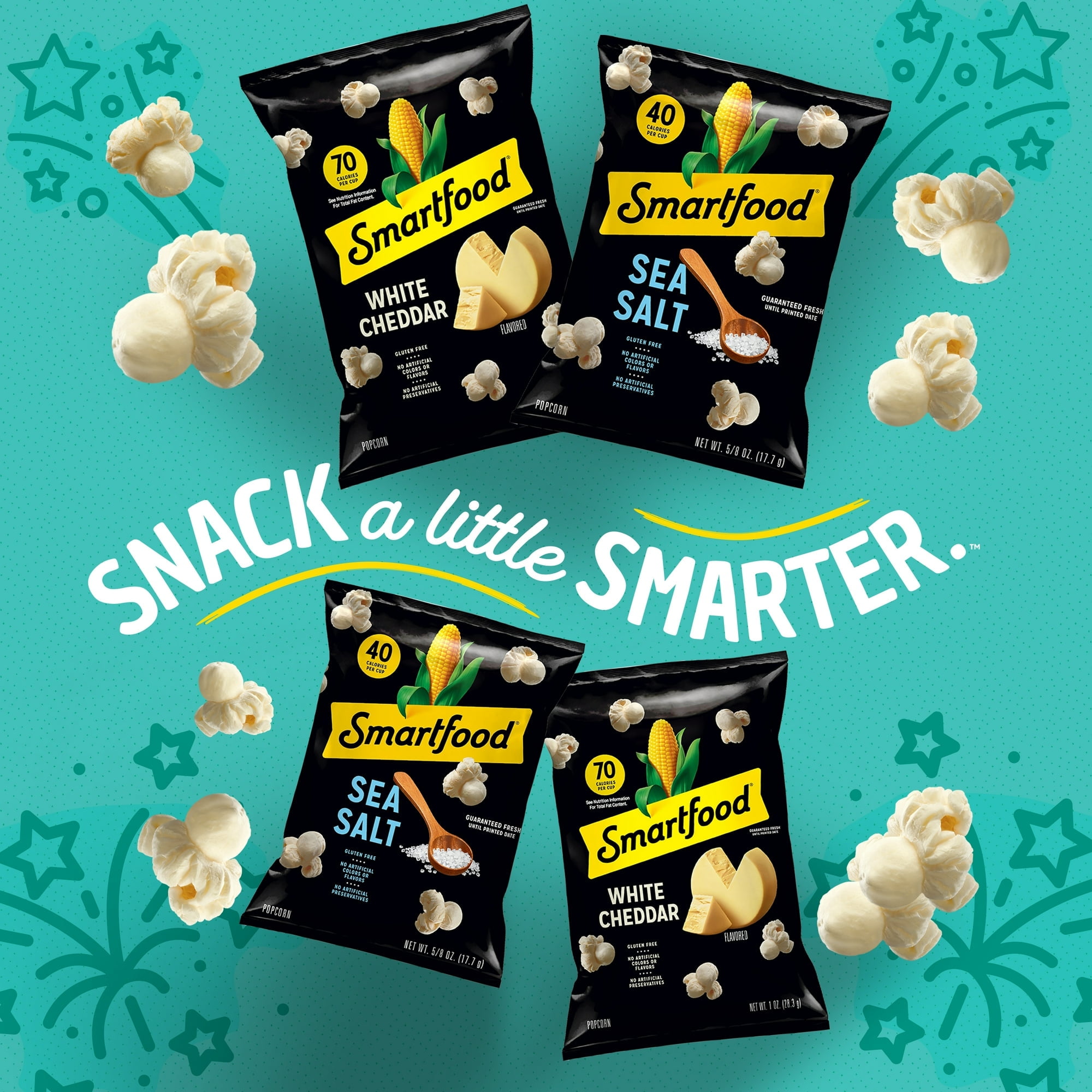 Smartfood White Cheddar Popcorn, 9.75 oz(2 Packs)