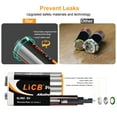thumbnail image 3 of LiCB Alkaline 9V Batteries 12-Pack, Long-Lasting 9 Volt Alkaline Batteries Perfect for Smoke Detectors, 3 of 7