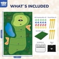 thumbnail image 3 of Alfombrillas de práctica de golf TOY Life para toda la familia con 20 pelotas, 3 of 9