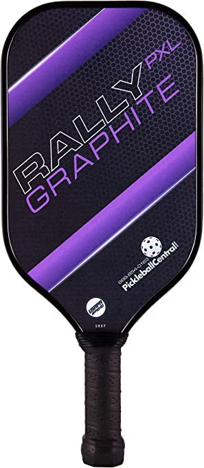 USAPA Approved Lightweight Rally PXL Graphite Pickleball Paddle Polymer Composite Honeycomb Core Graphite Carbon Face 