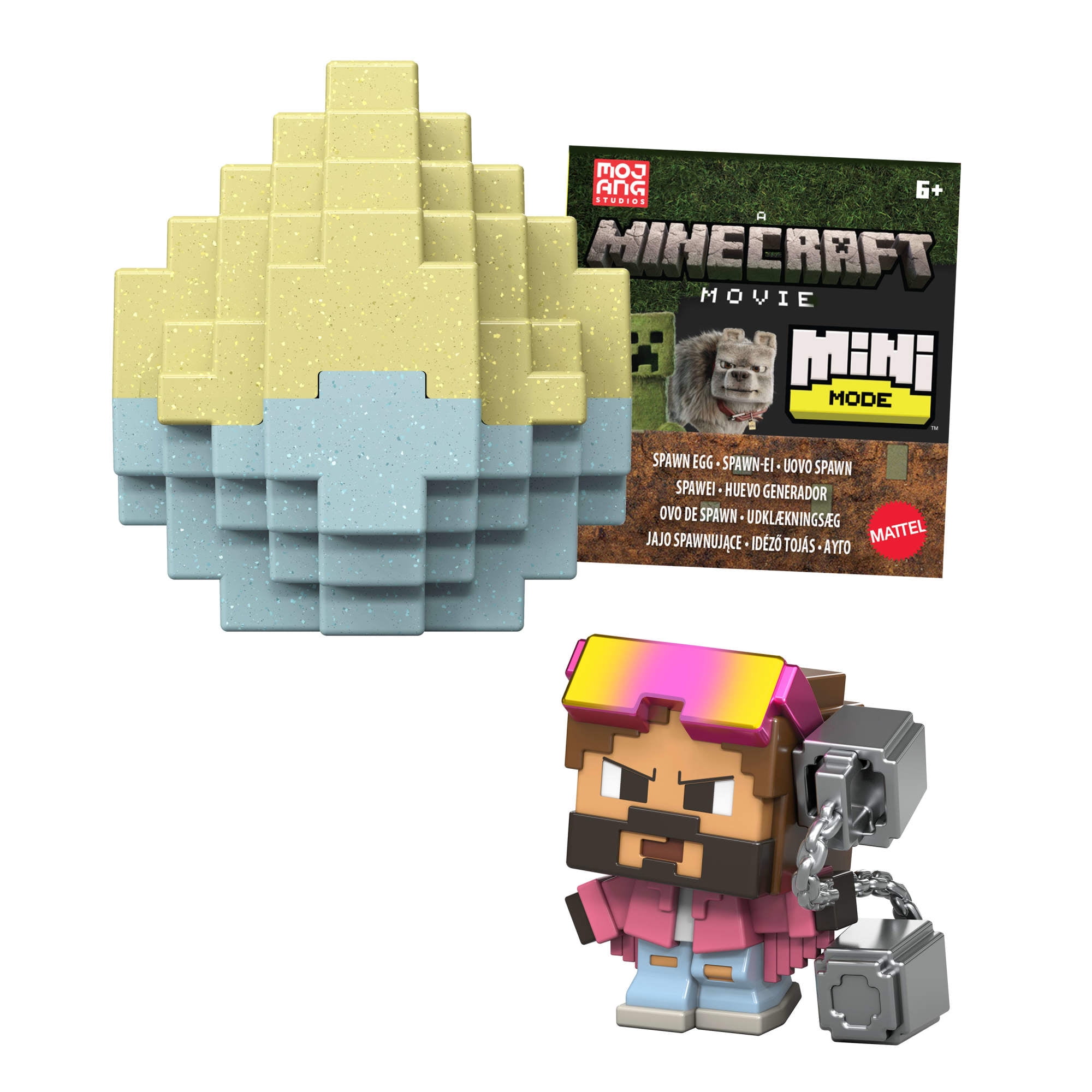 Minecraft Mini Mode Spawn Egg with Surprise Mini Figure Inspired
