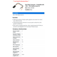 thumbnail image 2 of Horn Relay Connector - Compatible with 1956 - 1964 Cadillac Series 62 1957 1958 1959 1960 1961 1962 1963, 2 of 2