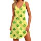 thumbnail image 1 of WILLBEST Vestidos De Lino Para Mujer, Moda Informal Para Mujer, Vestido Estampado A La Moda Para El Día De San Patricio, Falda Informal 1567, 1 of 3