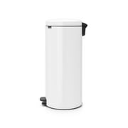 Brabantia 8 gal / 30 L NewIcon Step Trash Can, White