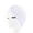 White, variant on Soumake Women Hat Good Stretch Wind-Proof Tear-Resistant Anti-Shrink Brimless Warm Sequin Trim Flower All Match Turban Hat Fashion Accessory Fashion